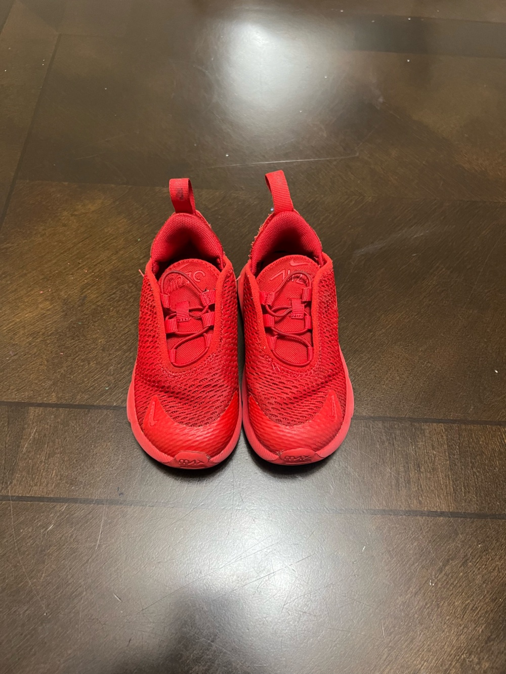 Nike Red Athletic Slip-On Sneakers